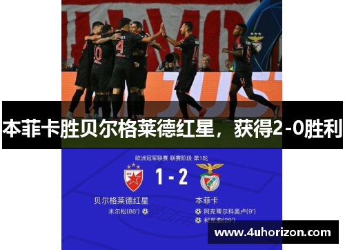 本菲卡胜贝尔格莱德红星，获得2-0胜利